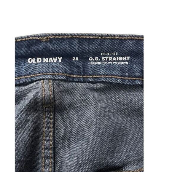 Old Navy Womens High Rise O.G. Straight Ankle Jeans Plus Size 28 - Picture 9 of 11